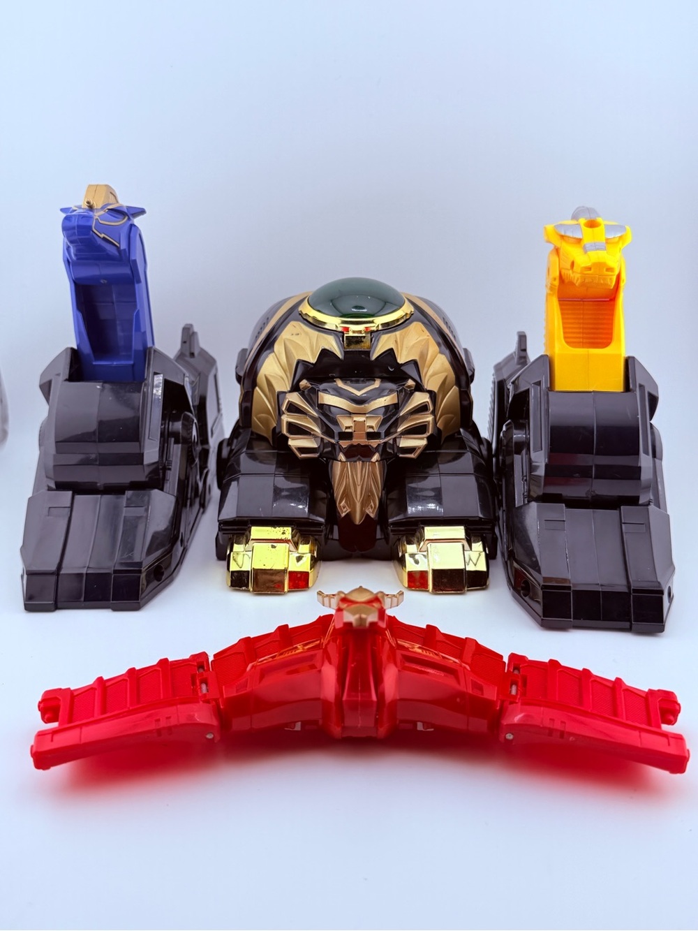 Vintage 1993 Mighty Morphin Power Rangers Thunderzord Assault Team Bandai toy
